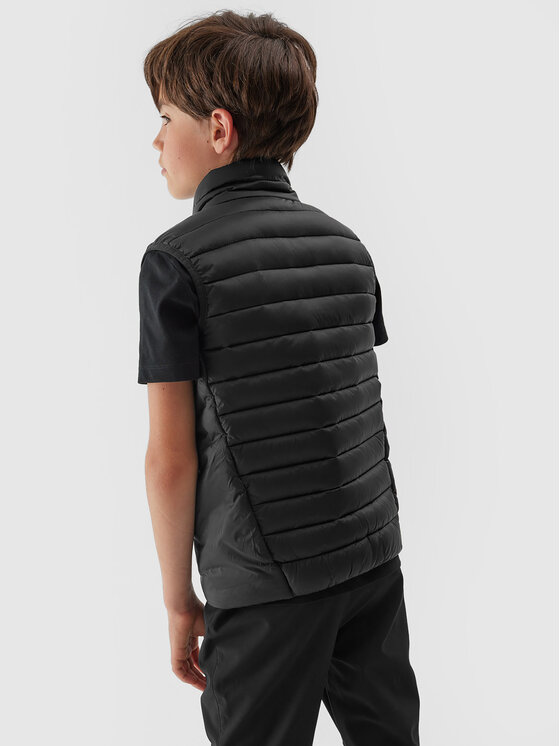4F 4F Weste 4FJAW23TVJAM040 Schwarz Regular Fit