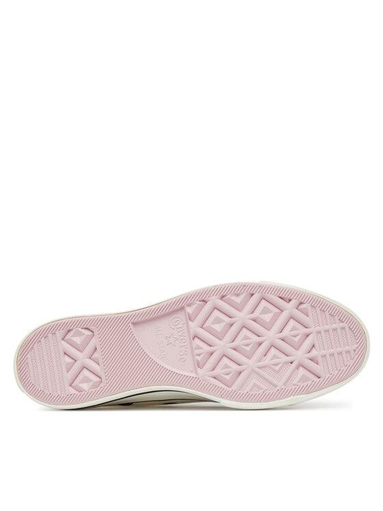 Converse Converse Trampki Chuck Taylor All Star Lift Platform Polka Dots A10689C Beżowy