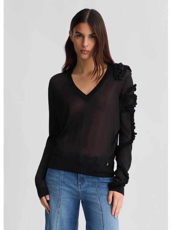 Liu Jo Liu Jo Maglione CA5165MS02822222 Nero Regular Fit
