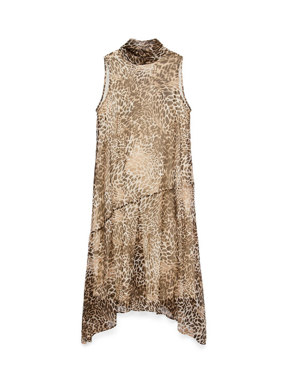 Vero Moda Vero Moda Rochie de vară Smilla 10345453 Bej Regular Fit