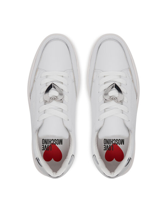 LOVE MOSCHINO LOVE MOSCHINO Sneakersy JA15214G1MIA610B Biały