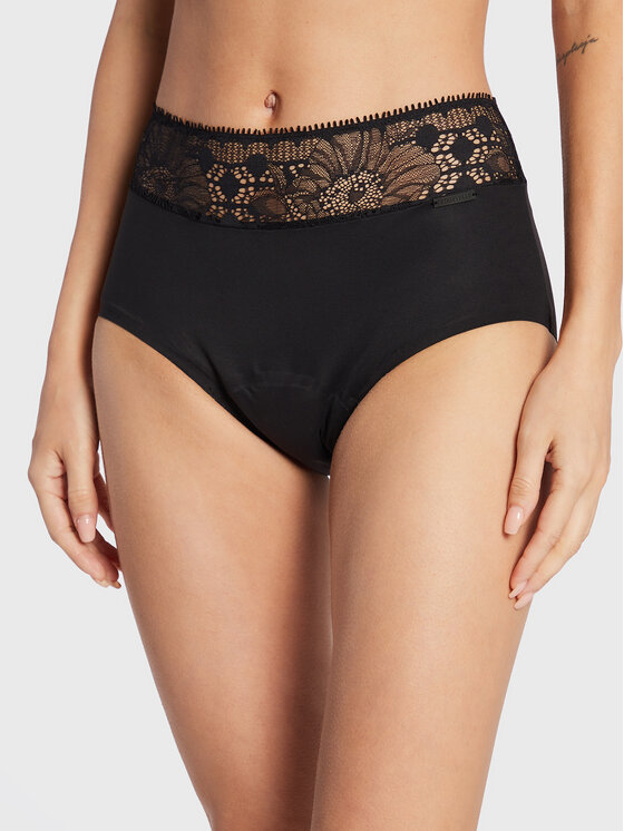 Chantelle Menštruačné nohavičky Culotte C17N70 Čierna