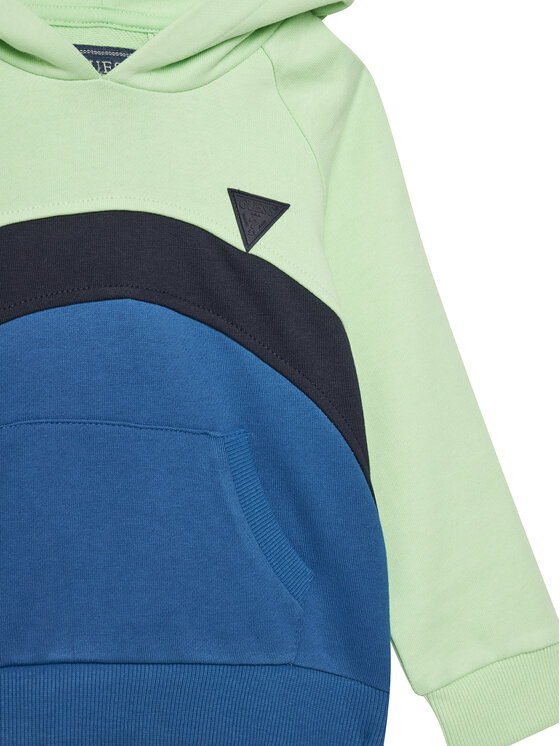Guess Guess Sweatshirt N5GQ02 KA6R4 Grün Regular Fit