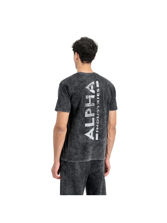 Alpha Industries Alpha Industries T-Shirt AI.258508 Szary Regular Fit