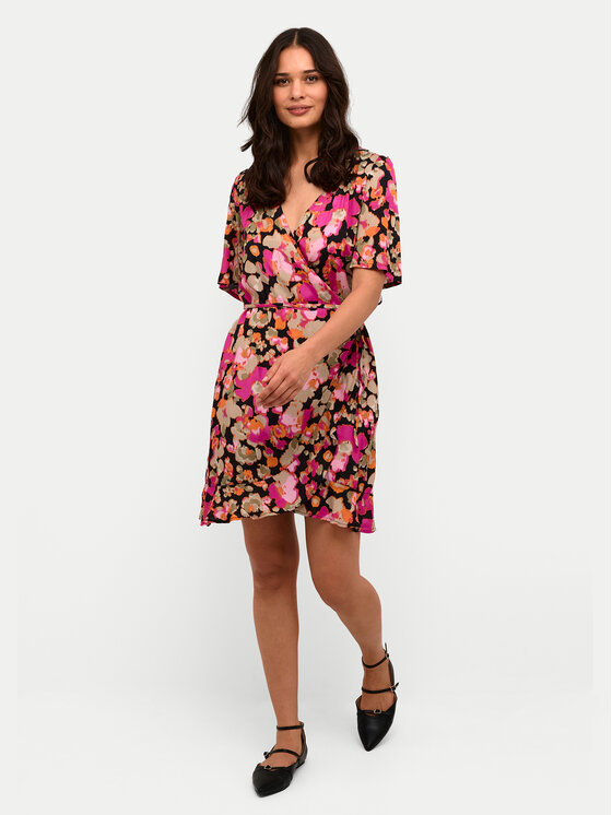 Kaffe Kaffe Sommerkleid Pollie 10508550 Bunt Regular Fit