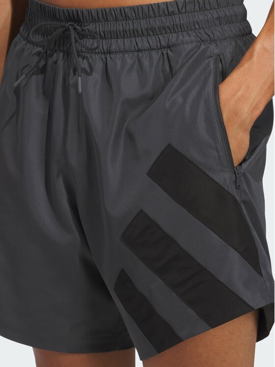 adidas adidas Szorty sportowe 152273 Szary Loose Fit
