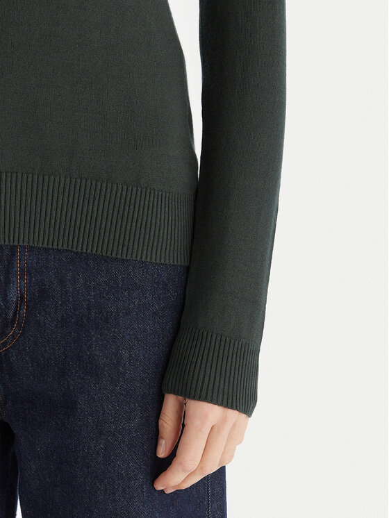 ACCESS FASHION ACCESS FASHION Golf 54-8074 Zielony Slim Fit