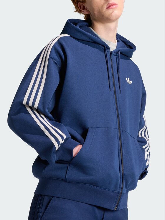 adidas adidas Bluza 151203 Niebieski jasny Oversize