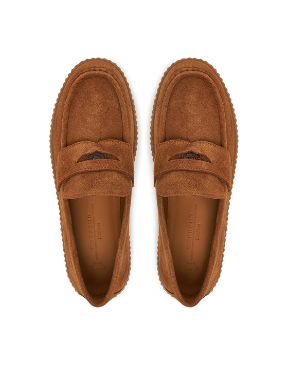 Weekend Max Mara Weekend Max Mara Poolsaapad Kapokloafer 2525526054600 Pruun