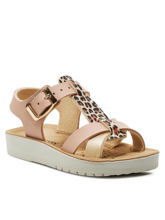 Geox Geox Basutės J Sandal Costarei Gi J45EAG 05404 C8J2U M Rožinė