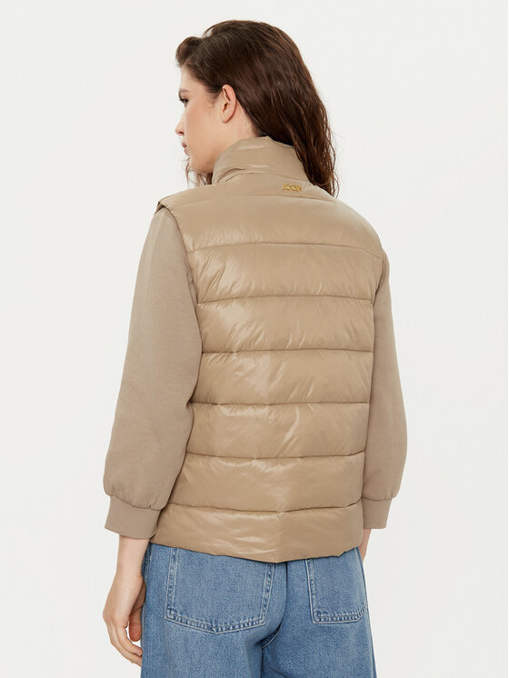 JOOP! JOOP! Bezrękawnik V58Vroni 10018874 30044773 Beżowy Regular Fit