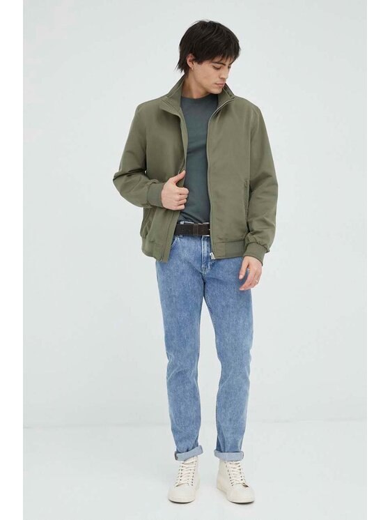 Lee Lee Jeansy RIDER Niebieski Slim Fit