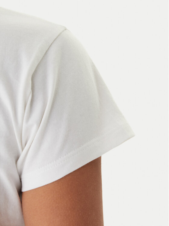 HUGO HUGO T-Shirt Dichroma_B 50560769 Écru Slim Fit