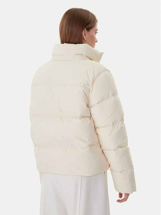 Lacoste Lacoste Daunenjacke BF3262 Écru Relaxed Fit
