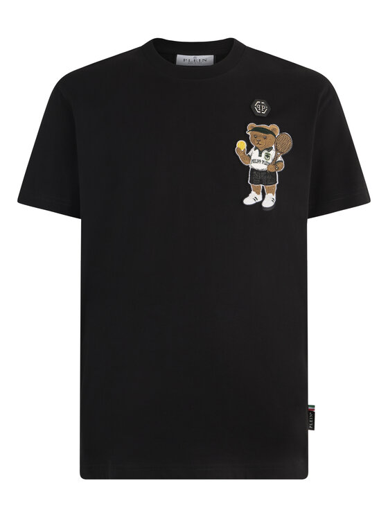PHILIPP PLEIN PHILIPP PLEIN T-Shirt 30553 Czarny Regular Fit