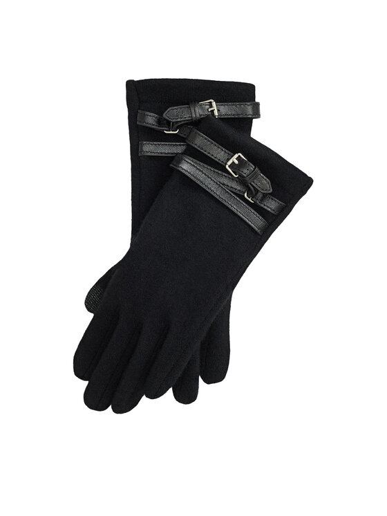 LAUREN RALPH LAUREN LAUREN RALPH LAUREN Guanti da donna 454P23589001 Nero