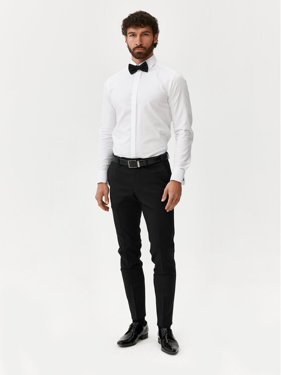 Evenemen Evenemen Koszula Punto S2 Biały Slim Fit