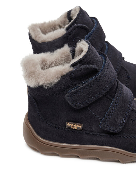 Froddo Froddo Zimske čizme Zeru Tex Furry Barefoot G2110149 M Plava