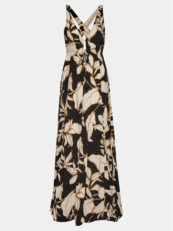 Maaji Maaji Sommerkleid PT1975CLD601 Schwarz Regular Fit
