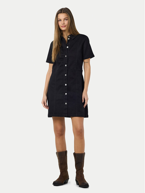 Noisy May Noisy May Rochie de blugi Nisa 27032980 Negru Slim Fit