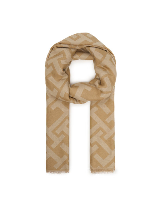 Tommy Hilfiger Tommy Hilfiger Šál Th Monogram Heavy Scarf AW0AW18051 Béžová