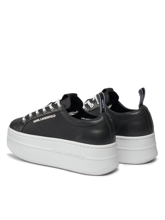 KARL LAGERFELD KARL LAGERFELD Laisvalaikio batai KL65019 Juoda