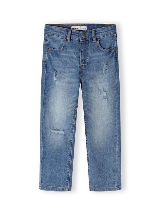 Jeansy MINOTI, Rozmiar 158/164, Niebieskie, 23jean43