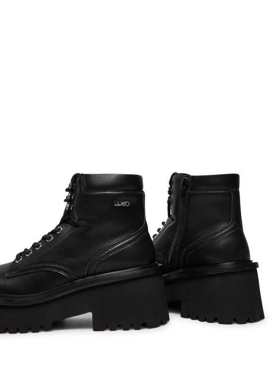 Liu Jo Liu Jo Schnürstiefeletten SF4131 PO102 Schwarz