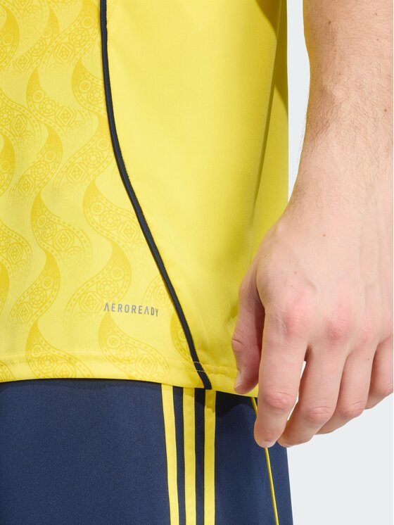 adidas adidas Koszulka techniczna Al Nassr FC 25/26 Home Jersey Żółty Slim Fit