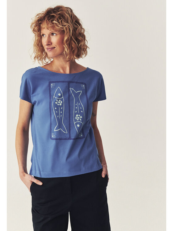 TATUUM TATUUM T-Shirt MANDENO 2 Modrá Classic Fit