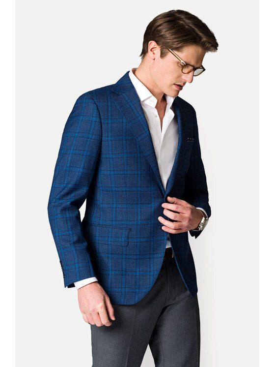 Lancerto Lancerto Marynarka Pula 2 Kolorowy Slim Fit