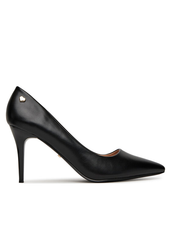 DeeZee DeeZee Pantofi cu toc subțire EZ-23-1A Negru