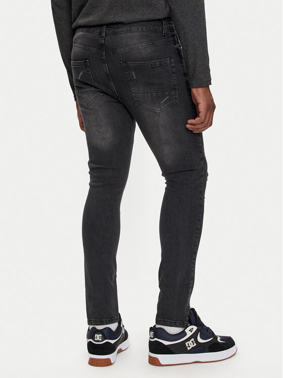 Brave Soul Brave Soul Traperice MJN-CAPSERDIST Siva Slim Fit