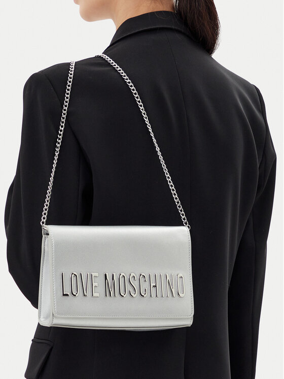 LOVE MOSCHINO LOVE MOSCHINO Torbica JC4103PP1MKD196B Srebrna
