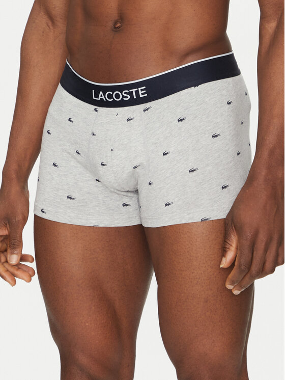 Lacoste Lacoste Set di 3 boxer 5H1299 Multicolore