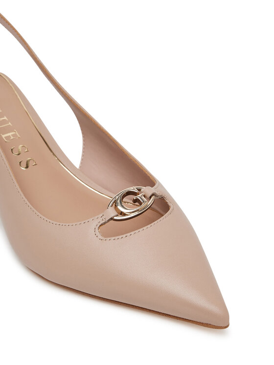 Guess Guess Обувки на ток FLTJES LEA05 Бежов