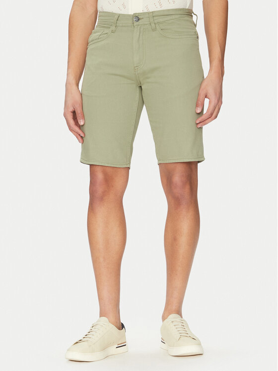 Blend Blend Jeansshorts 20718128 Grün Regular Fit