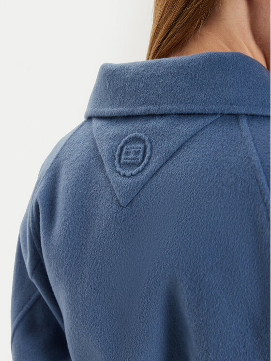 Tommy Hilfiger Tommy Hilfiger Wollmantel WW0WW43603 Blau Regular Fit