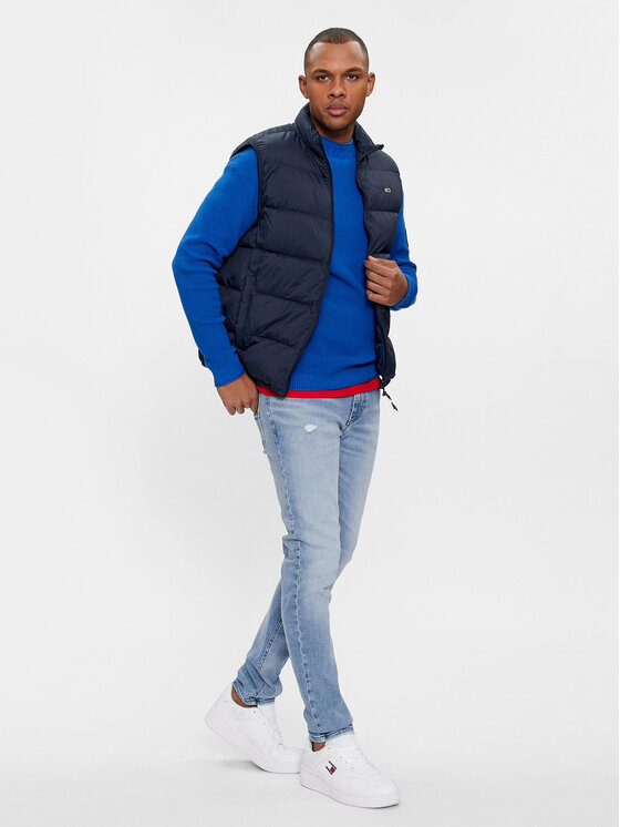 Tommy Jeans Tommy Jeans Traperice Simon Skny Ah3317 DM0DM18189 Plava Skinny Fit