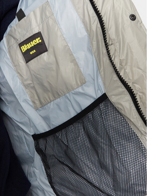 Blauer Blauer Пухено яке 24WBLUC03025 Сив Regular Fit
