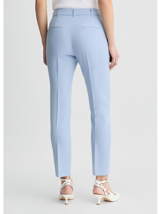Liu Jo Liu Jo Pantaloni di tessuto CA5367T2200X0647 Celeste Regular Fit