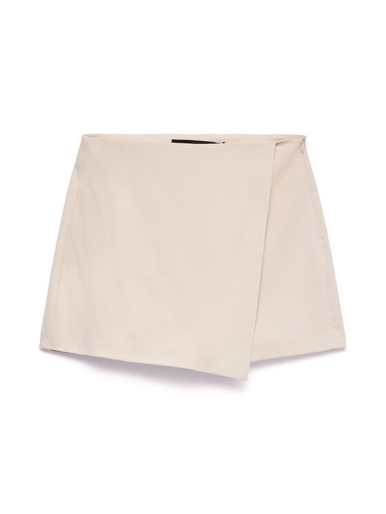 Vero Moda Vero Moda Sukňošortky Melina 10332054 Béžová Loose Fit