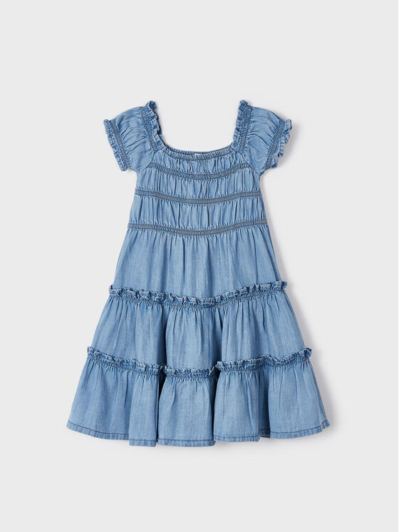 Mayoral Mayoral Sommerkleid 3937 Blau