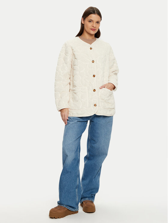 Billabong Billabong Prijelazna jakna Fireside Cosy ABJFT00397 Écru Regular Fit