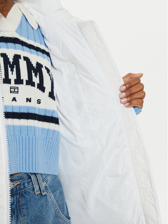 Tommy Jeans Tommy Jeans Prsluk Alaska DW0DW18862 Bijela Regular Fit