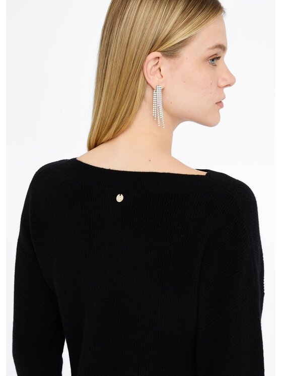 Liu Jo Liu Jo Maglione CF5245MS01922222 Nero Regular Fit