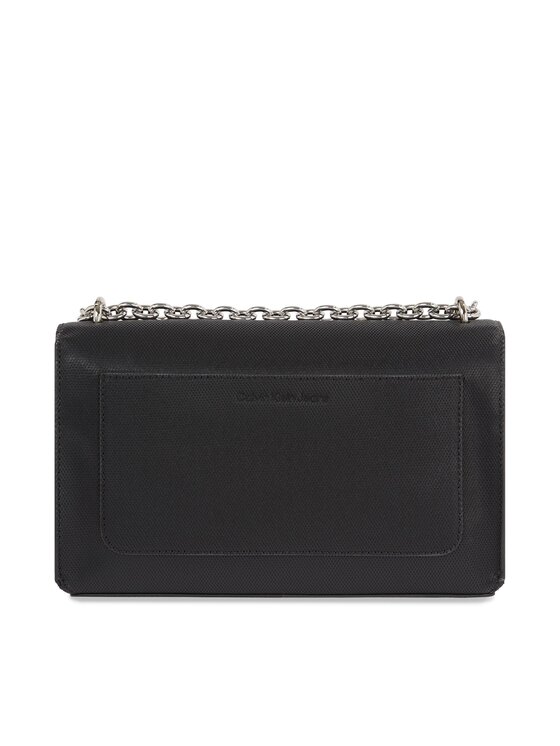 Calvin Klein Jeans Calvin Klein Jeans Kabelka Minimal Monogram Ew Flap Ch25 T K60K611951 Černá