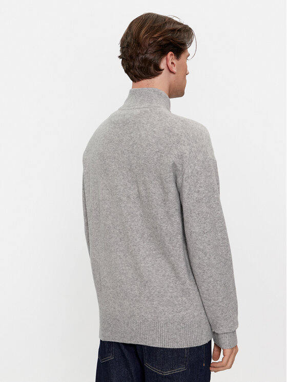 Calvin Klein Calvin Klein Sweter K10K111960 Szary Regular Fit
