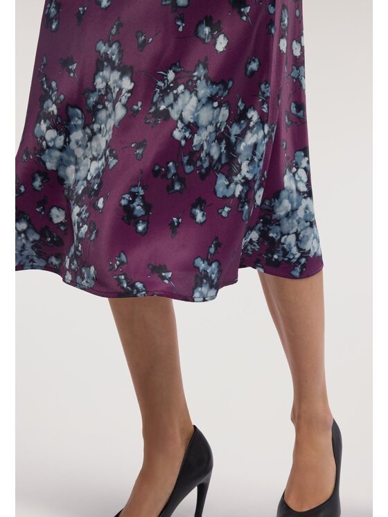 Trussardi Trussardi Spódnica midi 1014A000714N0AF Fioletowy Regular Fit