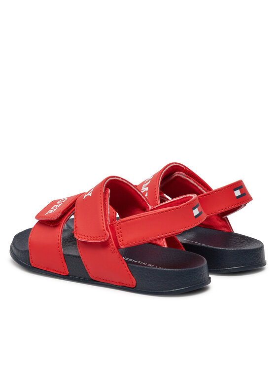 Tommy Hilfiger Tommy Hilfiger Sandały T1B2-33453-1172 S Czerwony